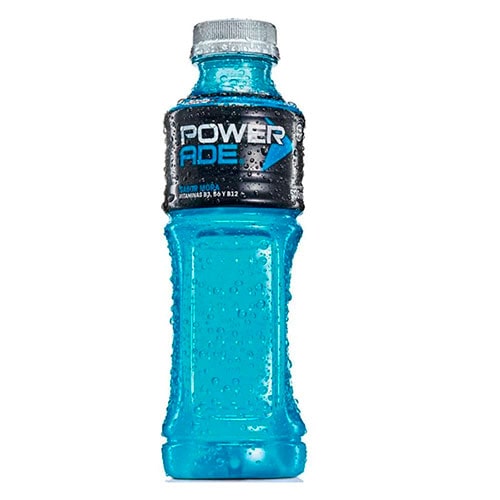 Bebida Rehidratante Powerade Mora Azul Botella de 600 Ml
